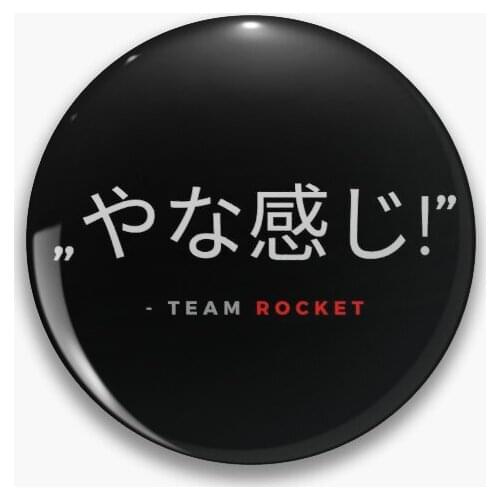 Looks Like Team Rocket Is Blasting Off A Soft Button Pin Lover Hat Gift Cartoon Brooch Creative Decor Clothes Fashion Cute