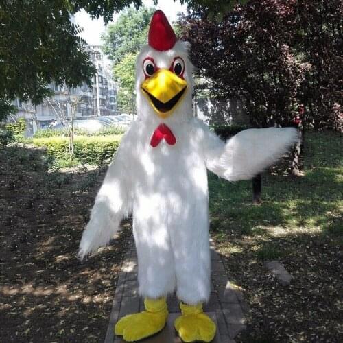 Chicken Mascot Costume Suit Cosplay Party Game Dress Outfit Halloween Fancy 2019 Interesting Funny Cartoon Character Clothing