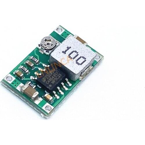 1pcs Mini360 RC Airplane Module Mini 360 DC Buck Converter 2A Step Down Module 4.75V-23V to 1V-17V 17x11x3.8mm LM2596