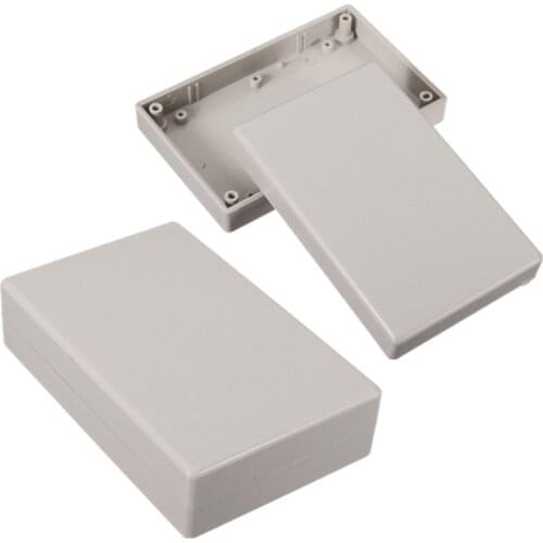 1Pc ABS White or Gray Waterproof Plastic Enclosure Cover Electronic PCB Project Instrument Case Box 125x80x32mm