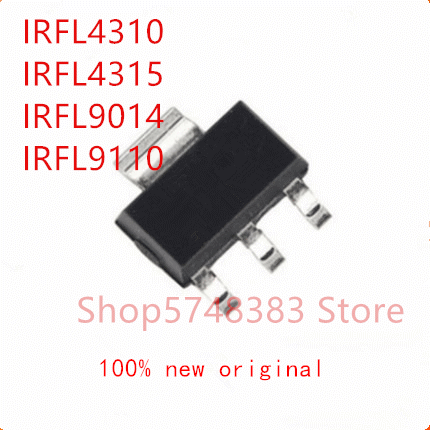 10PCS/LOT IRFL4310 IRFL4315 IRFL9014 IRFL9110 SOT-223