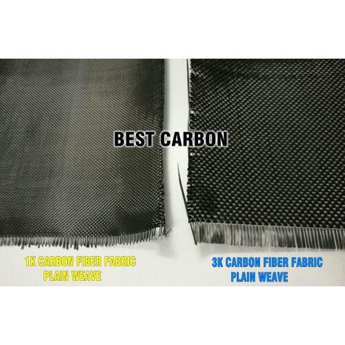 1K Carbon Fiber Fabric 120gsm Plain Weave Fabric (Really Carbon fabric , not cheap PVC carbon sticker)