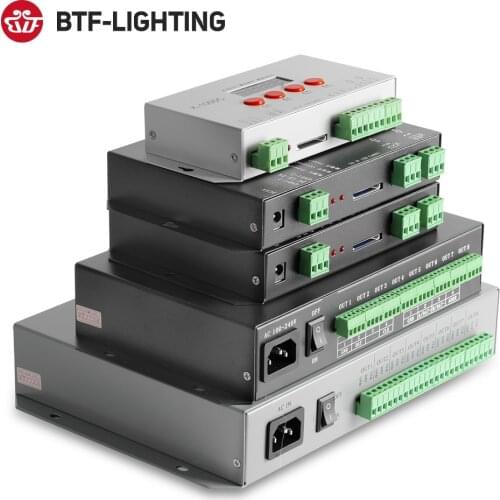 WS2812B WS2811 WS2815 Pixels Computer Program Controller K4000 K8000 T300K T500K SK6812 SK9822 WS2813 WS2801 etc LED Light Strip