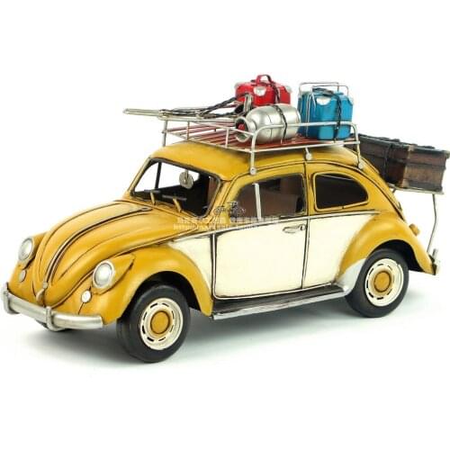 Retro car Handmade Metal Model Manual Home Decoration Art and Crafts For Coffee Shop Birthday &Christmas'Gift