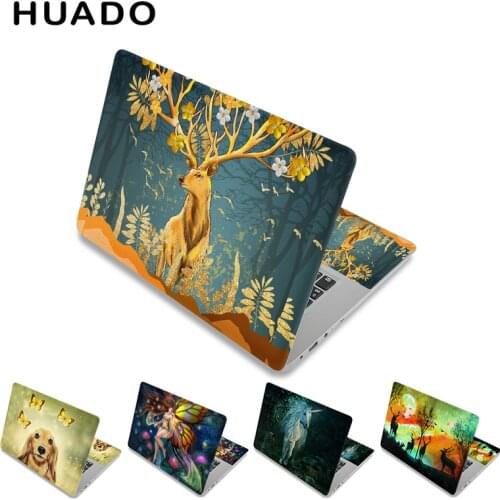 Cute Animal Laptop Skin Sticker 13" 14" 15.6" 17" Computer Skin Protective Decal Cover for Acer/HP/Dell/Lenovo