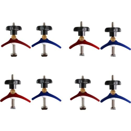 T Rail Clamp Set T-track Clamp Aluminium Clamp Set Quick Release Compressor Woodworking Tools for T-slot DIY Woodworking