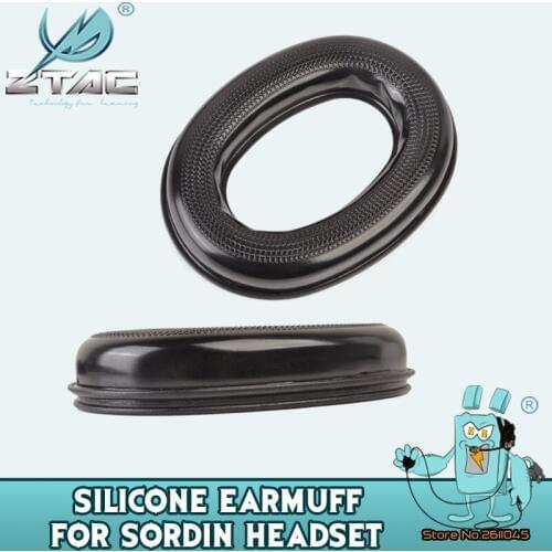 Z-tac Sordin Tactical Headphones Siilicon Earmuffs High Quality Comfortable Earmuffs Sordin Hunting Headpset Earmuffs Z009