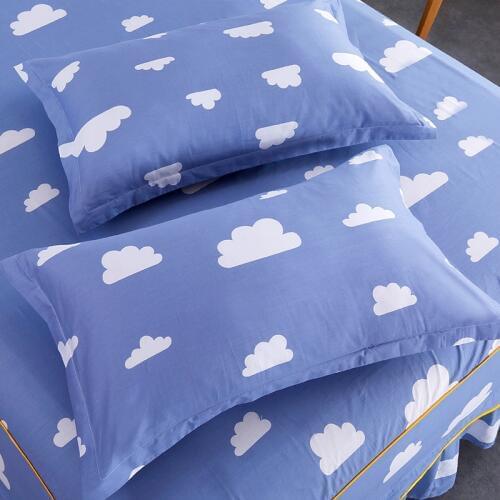2pc Pure cotton pillowcase pillow cover standard 50 X70cm 24 color options free shipping #/L