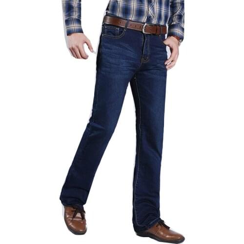 2021 new Korean mens denim jeans loose and large size, jeans size 27-36