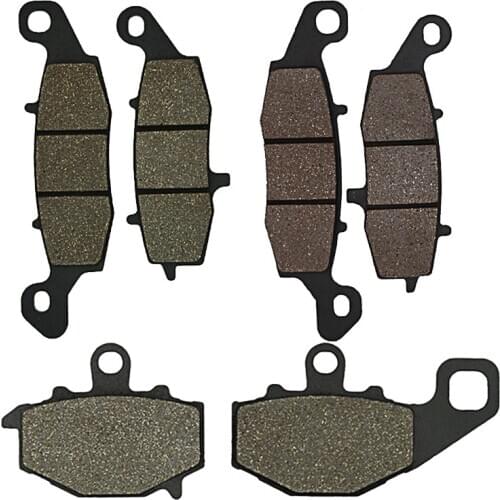 Motorcycle Parts Front and Rear Brake Pad for Kawasaki Z750 ZR750 Z750S ZRX400E EX650 Ninja ER650C ER6N Brake Disks