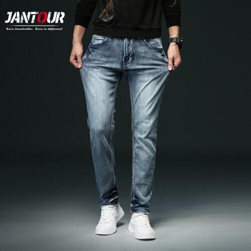 European American Style Popular Fashion jeans famous brand spliced jeans Skinny mens blue jeans pants mens jeans 28-38