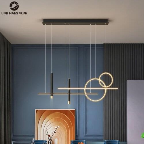 Modern Chandelier Pendant Light Indoor Home Led Pendant Lamp for Dining room Kitchen Living room Bedroom Hanging Lamp 110V 220V