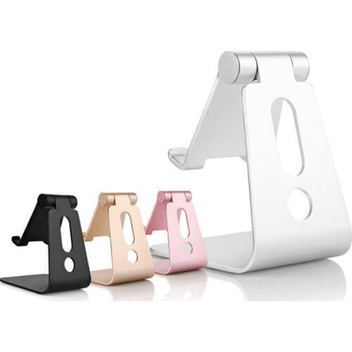 Universal Tablet Desk Holder Stand Aluminum Support Holder For iPhone 6 7 Plus For Samsung Huawei Xiaomi For iPad Tablet Stand