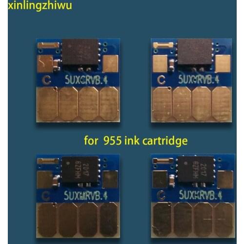 VB.4 for hp 955 permanent chip for for HP OfficeJet Pro 7740/8210/8216/8710/8725/8730/8740 cartridge new version