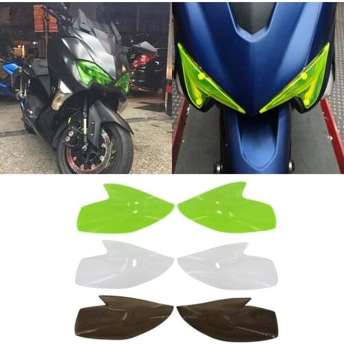 For Yamaha Tmax T-Max 530 2017-2018 Headlight Screen Lens Protector Guard Shield Cover Car Accessories