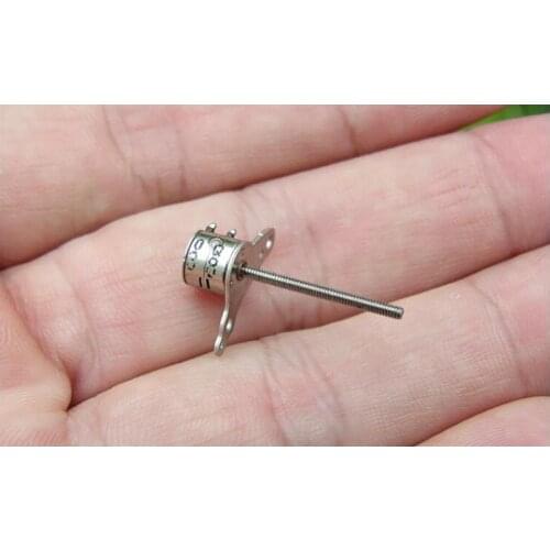 20Pcs/lot Nidec Micro 6mm Stepper Motor Two-Phase Four-Wire With Long Screw Rod Camera Lens Adjustment Motor