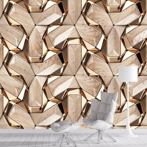 3d Abstract Wood Pattern Wallpapers for Living Room Bedroom Wallpaper Contact Wall Paper Papers Home Decor Self Adhesive Murals