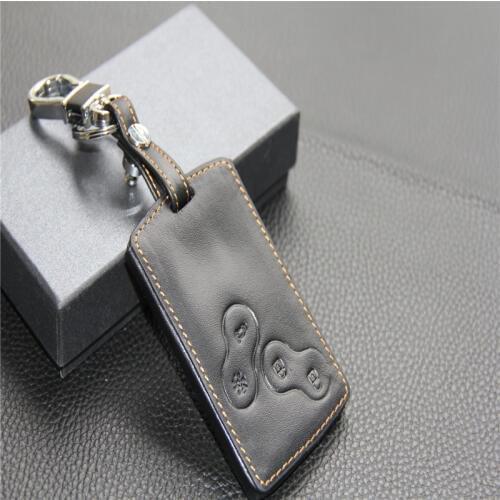 For Renault Key Holder Keyring For Renault Koleos Laguna 2 3 Megane 1 2 3 Sandero Scenic Captur Clio Duster Fluence 4 Button