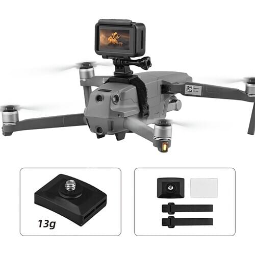 Camera Fill Light Holder Mount Bracket Top Expansion Kit for DJI Mavic 2/ Air 2 /Pro /Mini /Air Drone For GOPRO /Osmo Action