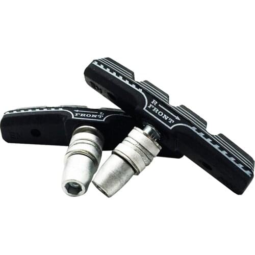 VXM MTB Mountain Road Bike Brake Block Rubber Bicycle Cycling V-brake Shoes Pads Bicycle Oil Pressure Disc Brake Set