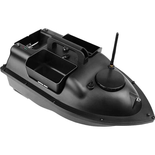 Wireless Remote Control Fishing Bait Boat with 3 Bait Containers Fish Finder Device with 400-500m Remote Range