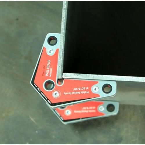 2pcs Purpose Fixed Welding Fixture Magnetic Welding Jig Sucker holder 60 Degree/ 90 Degree