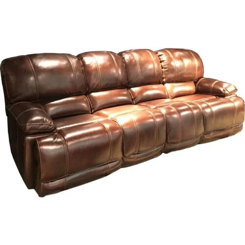 Electric recliner relax massage swivel rocking chair theater living room Sofa bed functional genuine leather couch Nordic modern