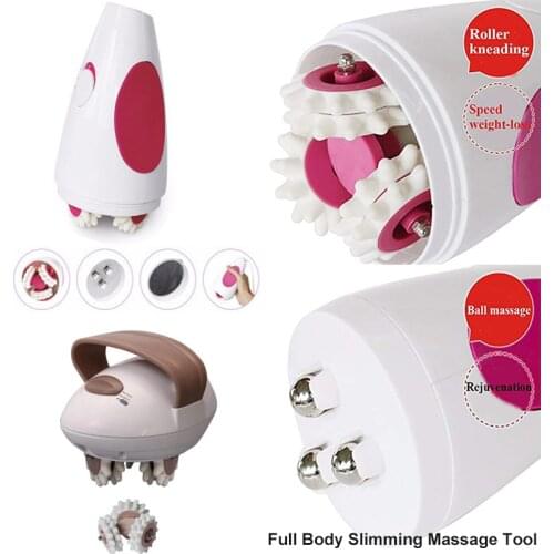 Newest Massage Lose Weight Machine Roller Instrument Abdominal Exercise Handle-held Massage Machine Full Body Slimming Massage