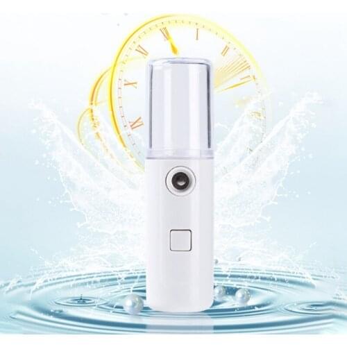 Rechargeable Face Steamer USB Mist Sprayer Mini Nano Face Spray Moisturizing Skin Care Professional Facial Body Steamer
