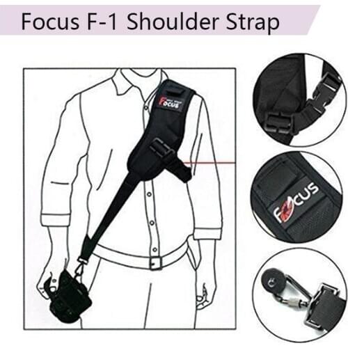 Focus F-1 belt Quick Rapid Shoulder Sling Belt Camera Neck Sling Strap for Canon Nikon DSLR 7D 5D Accesssories Shoulder Strap
