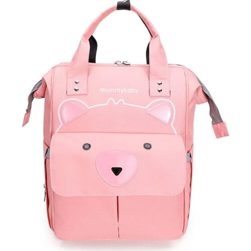 Baby Diaper Bag Portable Fold Bed Backpack Sunshade Mummy Bag Maternity Waterproof Nappy Bag Diaper Organizer Bb50