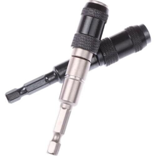 High quality Hex Shank Magnetic Screw Drill Tip Quick Change Locking Bit Holder Electromagnetic Screw Bits Guide Extensions tool