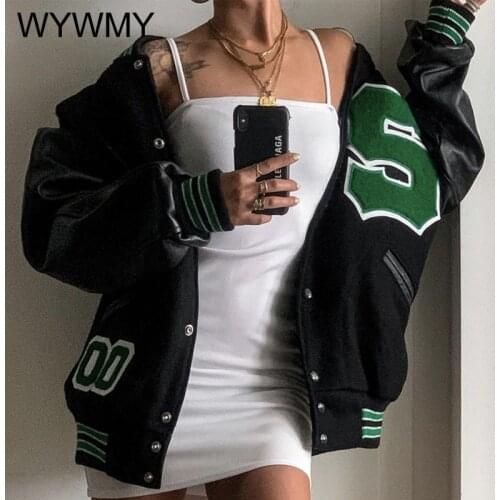 Женские большие куртки WYWMY China At AliExpress