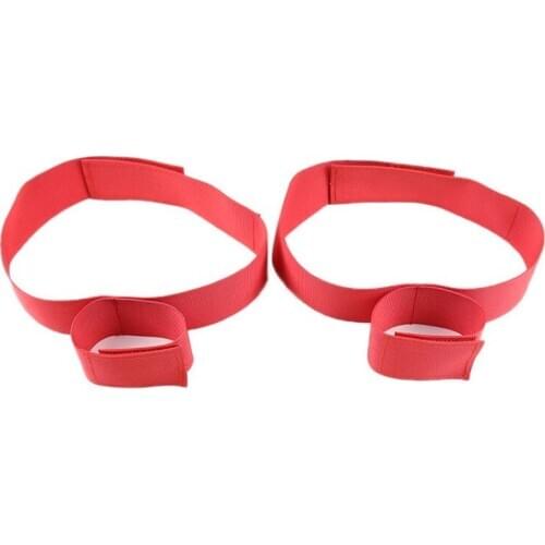 Bondle Fun Gaiters And Leggings Spanking Velcro Couples Toys Tied Handcuffs Leggings Red