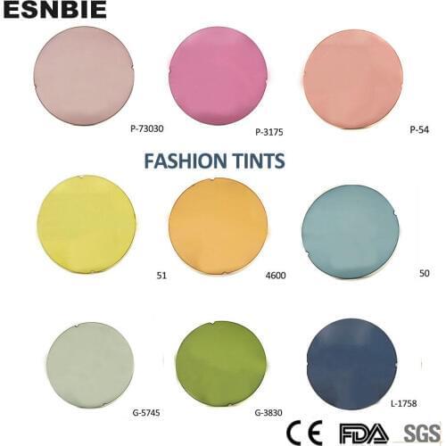 1.61 Tinted Lens For Glasses Sunglasses Prescription Eyeglasses Men Women Yellow Red Green Blue Tint Myopia Reading Glasses