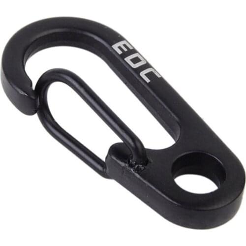 10pcs Para-Cord Mini Carabiner Snap Spring Clips Hook Keyring Camping Hiking Hook Backpack Tacticals Buckle Clip Survival Tools