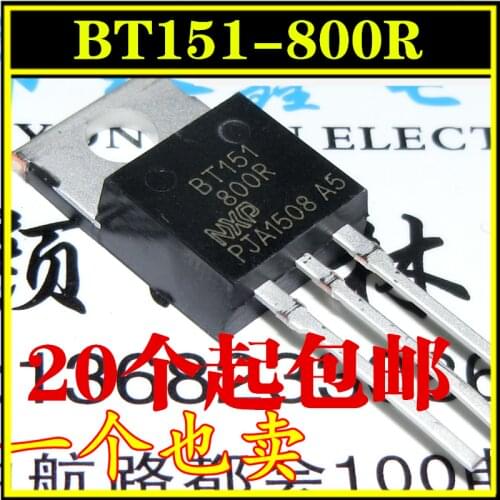 5/PC NEW New BT151-800R Unidirectional Silicon Controlled Rectifier 12a800v Controlled Silicon Bt151 TO-220