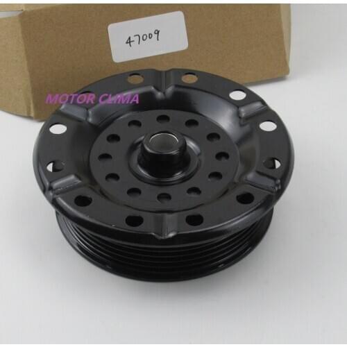 AUTO AC COMPRESSOR CLUTCH CLT47009 FOR TOYOTA AVENSIS 2.0L DIESEL, 5SE12C, POLY-V5， 105MM,12V