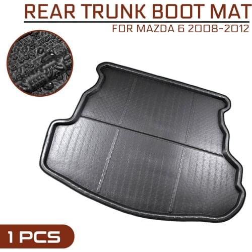Car Floor Mat Carpet Rear Trunk Anti-mud Cover For Mazda 6 2008 2009 2010 2011 2012