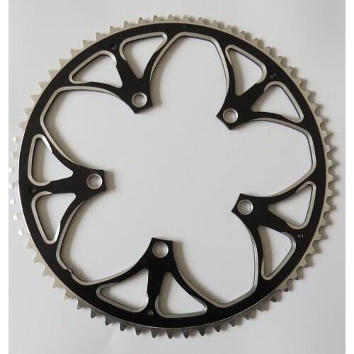 Chain Wheel 130 BCD 65T 68T 70T 75T Aluminum Alloy CNC Road Bicycle Chainring Crankset Folding Bikes Chainwheel Single Plate