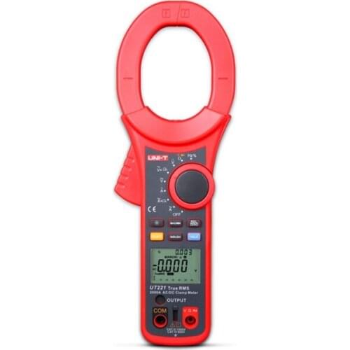 UNI-T UT221 AC DC 2000A Digital Clamp Meter True RMS ammeter Resistor / Frequency / Diode Test Low Pass Filter Inrush Current
