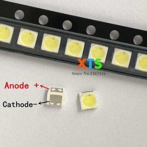 EVERLIGHT 1000pcs/lot LED Backlight High Power LED 1.6W 3030 3V Cool white 115LM TV Application 62-113PUN2C