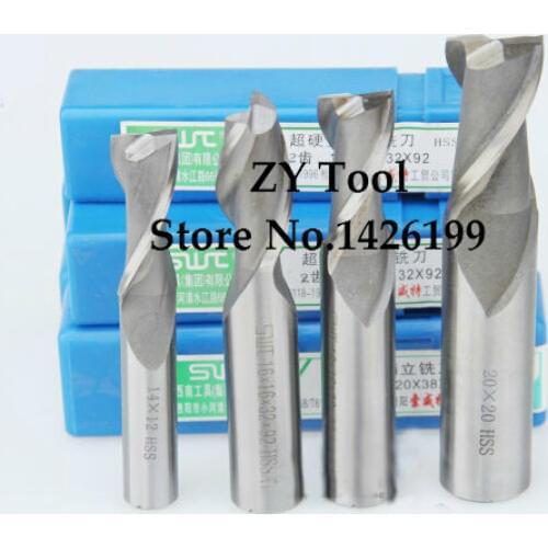 10pcs/set 6.5MM 2 Flute HSS & Aluminium endmill milling cutter CNC Bit Milling Machine tools Cutting tools.Lathe Tool,router bit