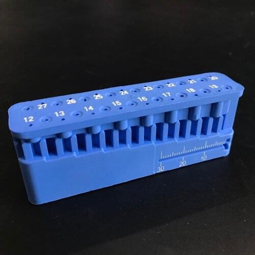 Hot sale Dental Endo Measuring Autoclavable Endodontic Block Files Dentist Instrument Ruler Products