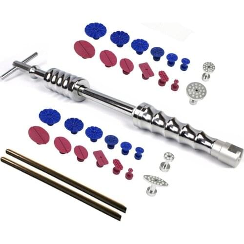 PDR Tools Paintless Dent Repair Dent Puller Kit Dent Removal Slide Hammer Glue Sticks Reverse Hammer Glue Tabs for Hail Damage