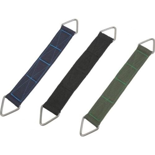 Carbine Hook Sturdy Heavy Duty Webbing Swing Hanger Straps Ropes for Outdoor