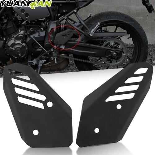 XSR700 Motorcycle Aluminum Foot Peg Heel Protection Protective Film Mount Heel Guard For YAMAHA XSR 700 15-2021 xsr700 XTribute