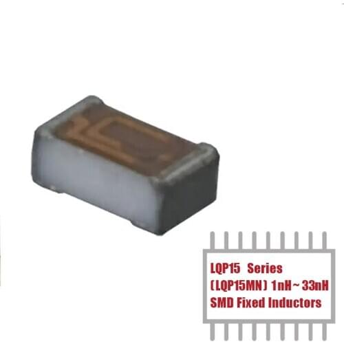 MyGroup Asia 100PCS LQP15 Series (LQP15MN) 1nH- 33nH 0402 SMD Coil Chip FIXED IND Unshielded Thick Film Inductor in Stock