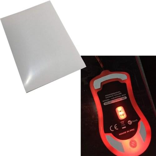 R58A Mouse Feet Sticker Mice Skates DIY Tape Computer Gaming Mouse Replacement Feet Pads Cut By Yourself 0.6mm Thick