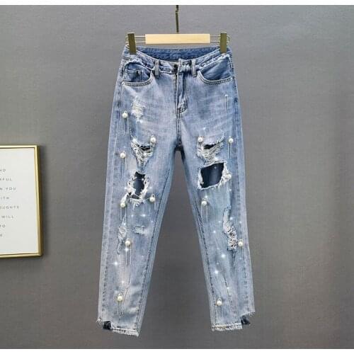 NANCYLIM Womens Summer Jeans